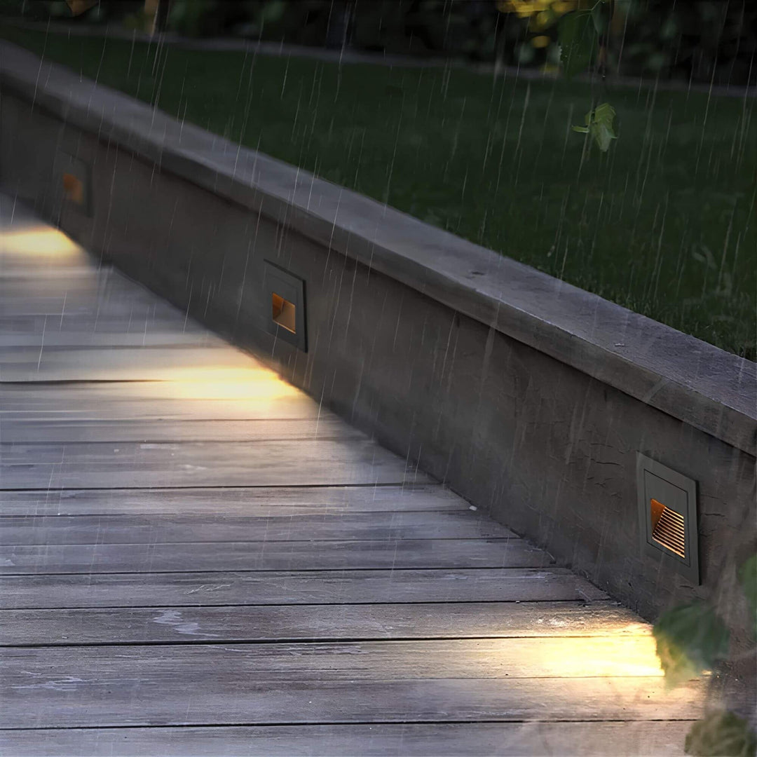 Lisslune | LumiStep – Rectangular recessed wall and staircase lighting