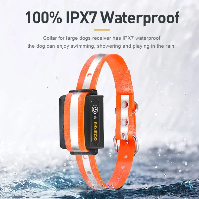 Lisslune | Remote-Controlled Dog Training Collar | Rechargeable, Waterproof & 1000m Range for Effective Dog Training