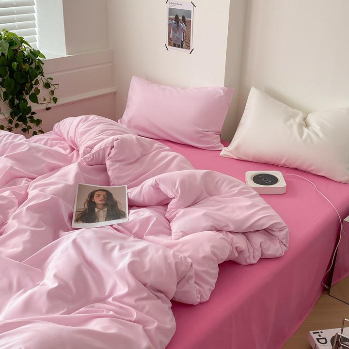 Rynx Aesthetic Pink Series Bedding Set