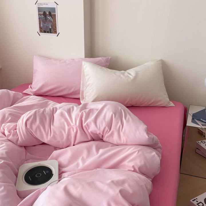 Rynx Aesthetic Pink Series Bedding Set