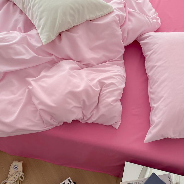 Rynx Aesthetic Pink Series Bedding Set