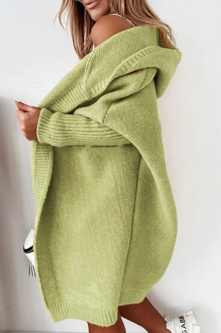 Lisslune | Stylish Plus Size Hoodie Cardigan