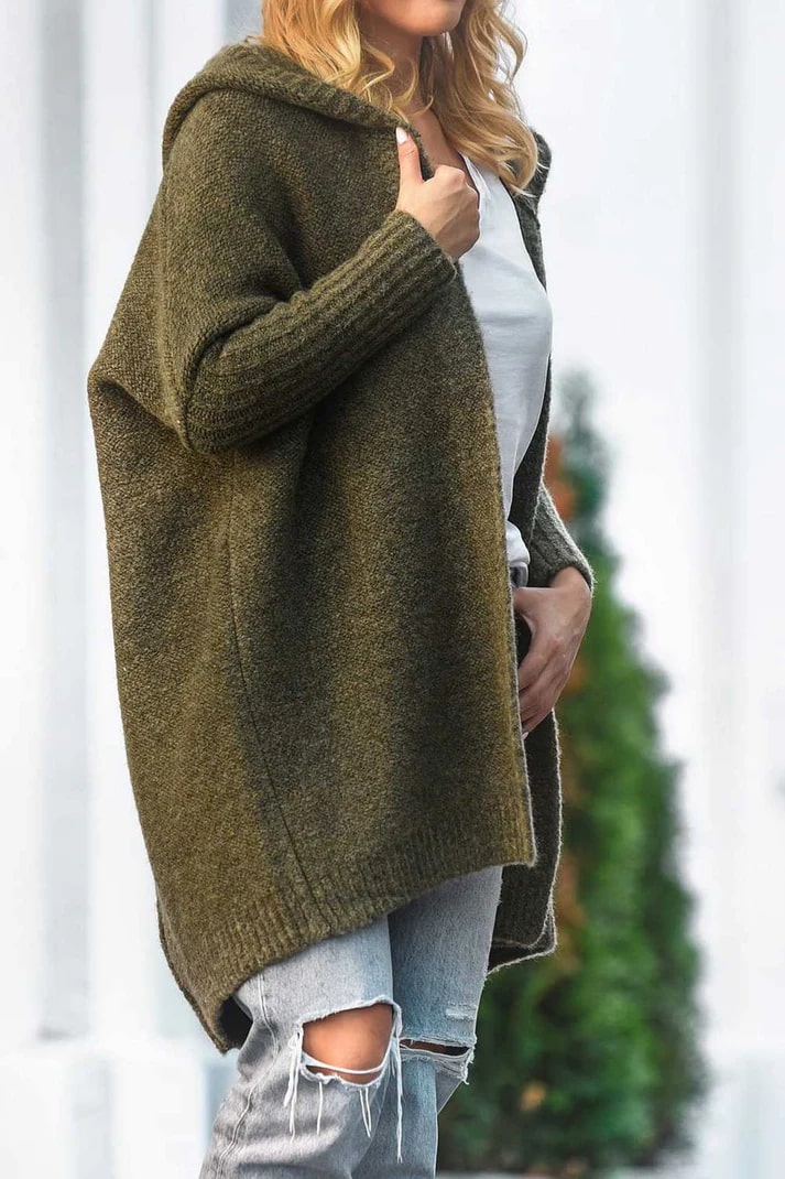 Lisslune | Stylish Plus Size Hoodie Cardigan