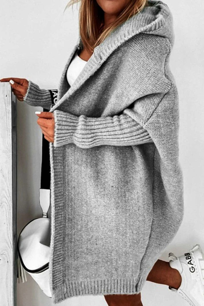 Lisslune | Stylish Plus Size Hoodie Cardigan