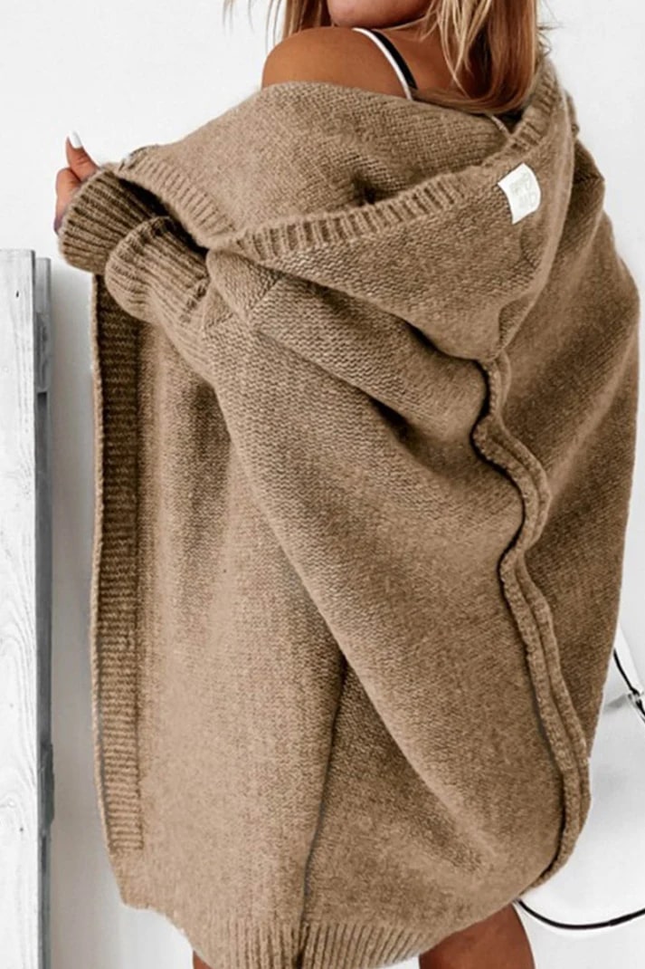 Lisslune | Stylish Plus Size Hoodie Cardigan
