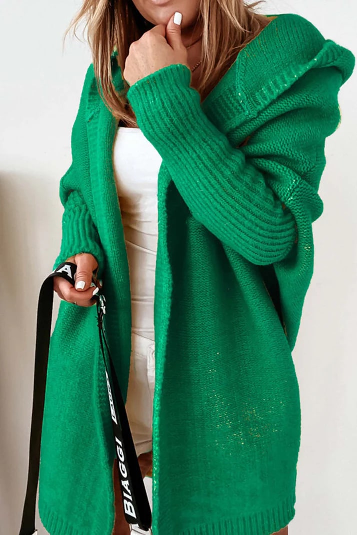 Lisslune | Stylish Plus Size Hoodie Cardigan