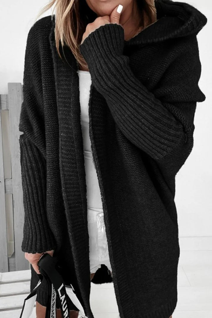 Lisslune | Stylish Plus Size Hoodie Cardigan