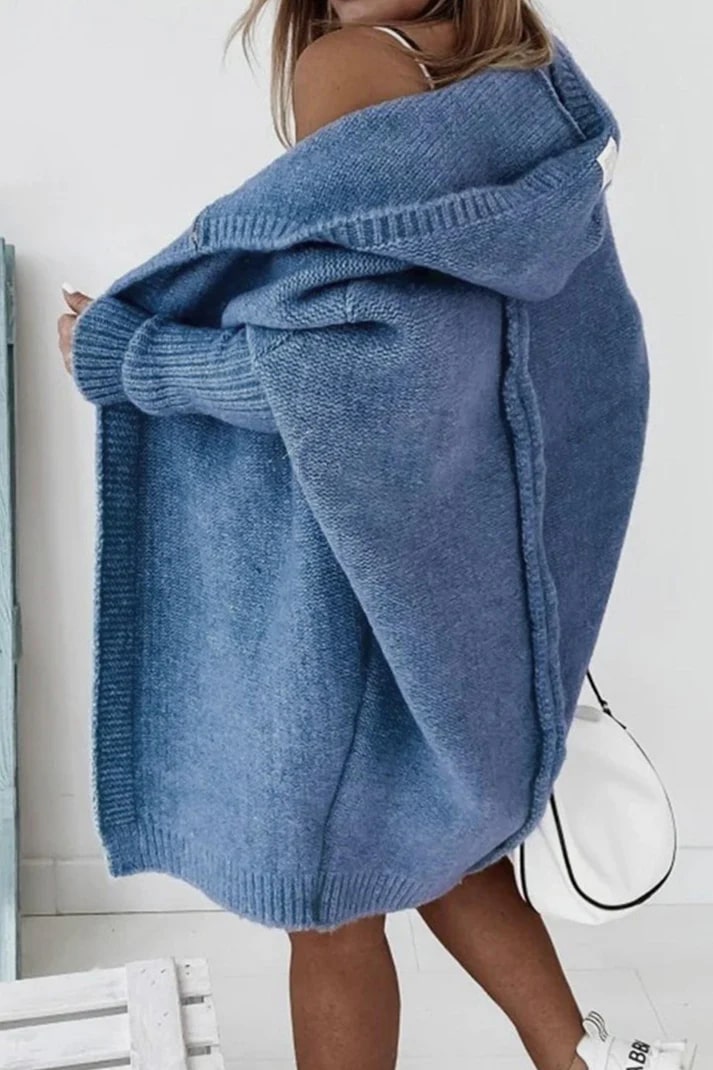 Lisslune | Stylish Plus Size Hoodie Cardigan