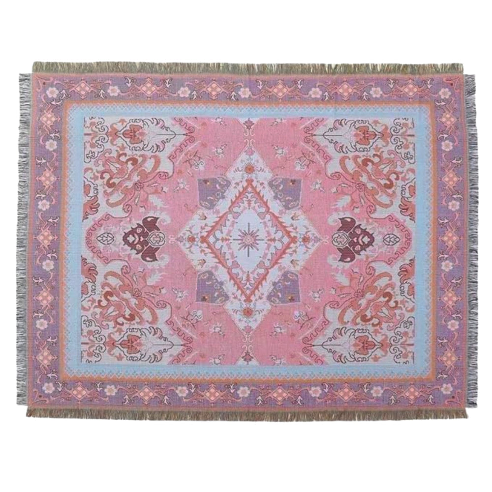 Lisslune | Bohemian Aztec Tapestry Throw Sofa Blanket