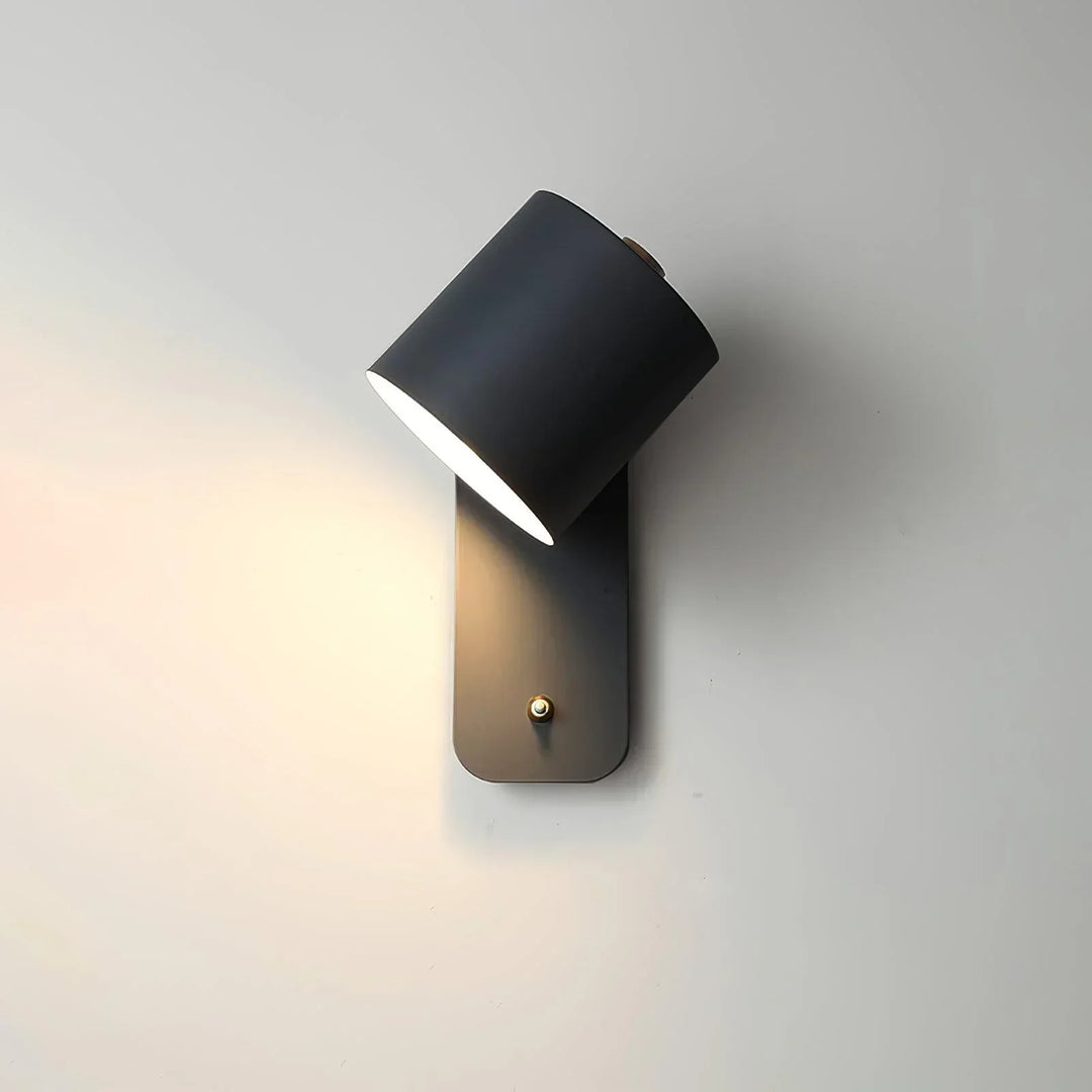 Lisslune | Lunara | Cylindrical Wall Lamp with Plug-In Cord