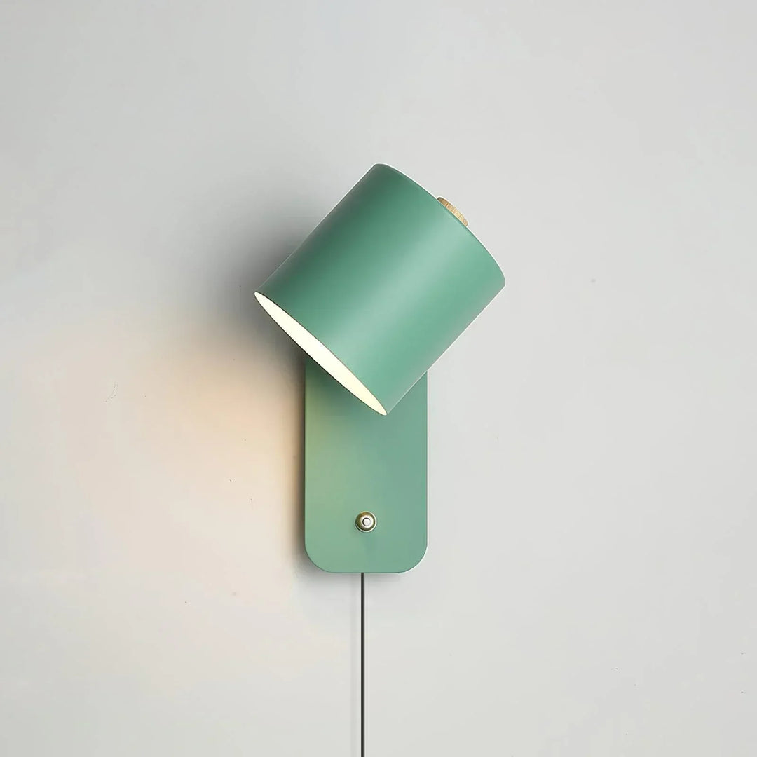 Lisslune | Lunara | Cylindrical Wall Lamp with Plug-In Cord