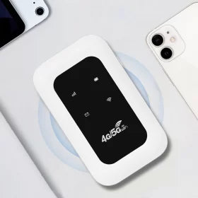 Lisslune | Portable 5G Wi-Fi Router | Secure, High-Speed Connection for Travel & Home Use