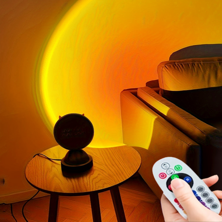 Lisslune | LumiSpectra – Color changing remote control projection lamp
