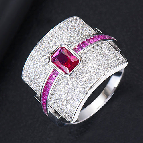 Lisslune | Monaco Design Luxury Statement Stackable Ring For Women