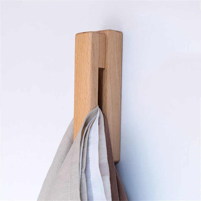 Lisslune | Nordic Wooden Towel Holder for the Bathroom