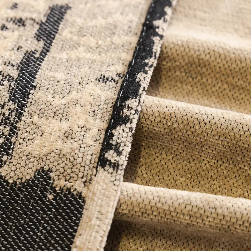 Lisslune | Rustic Abstract Chenille Sofa Cover