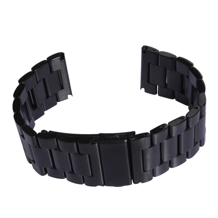 Lisslune | For Apple Watch 38mm Classic Buckle Stainless Steel Watch Band Replacement, Only used in conjunction with connectors ( S-AW-3291 )(Black)