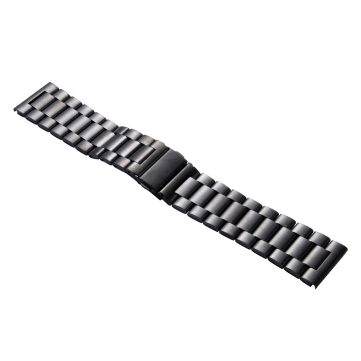 Lisslune | For Apple Watch 38mm Classic Buckle Stainless Steel Watch Band Replacement, Only used in conjunction with connectors ( S-AW-3291 )(Black)