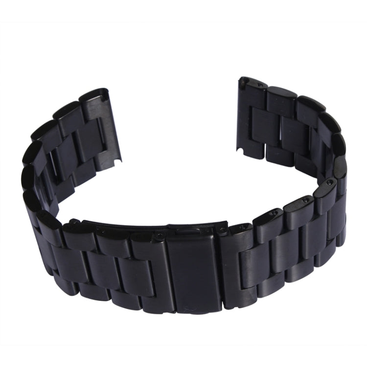 Lisslune | For Apple Watch 42mm Classic Buckle Steel Watchband, Used only in conjunction with connectors ( S-AW-3293 )(Black)