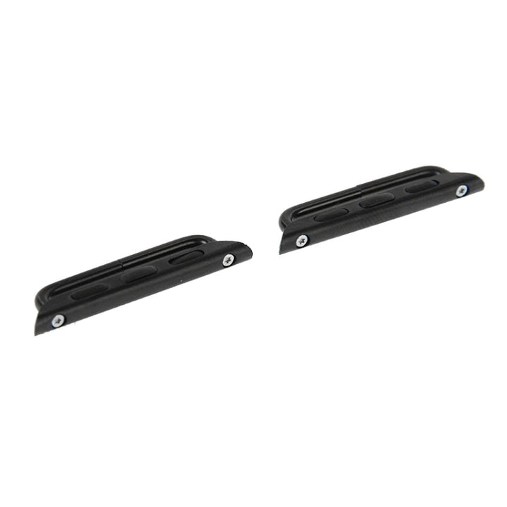 Lisslune | 2 PCS for Apple Watch 42mm metal band connector metal buckle with screwdriver tool (Black)