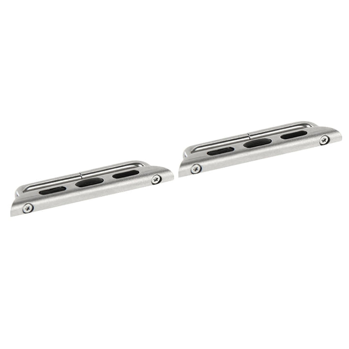 Lisslune | 2 PCS for Apple Watch 42mm Metal Strap Connector Metal Buckle with Screwdriver Tool (Silver)