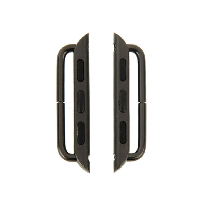 Lisslune | 2 PCS for Apple Watch 38mm Metal Band Connector Metal Buckle (Gray)