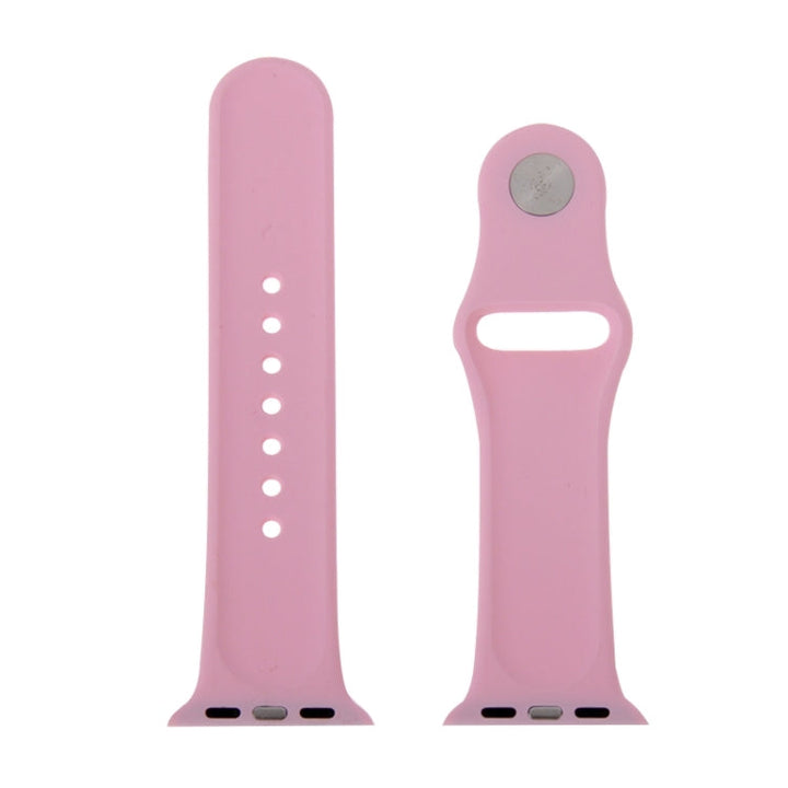 Lisslune | For Apple Watch Sport 38mm High-Performance Rubber Sport Band with Pin-and-Tuck Closure