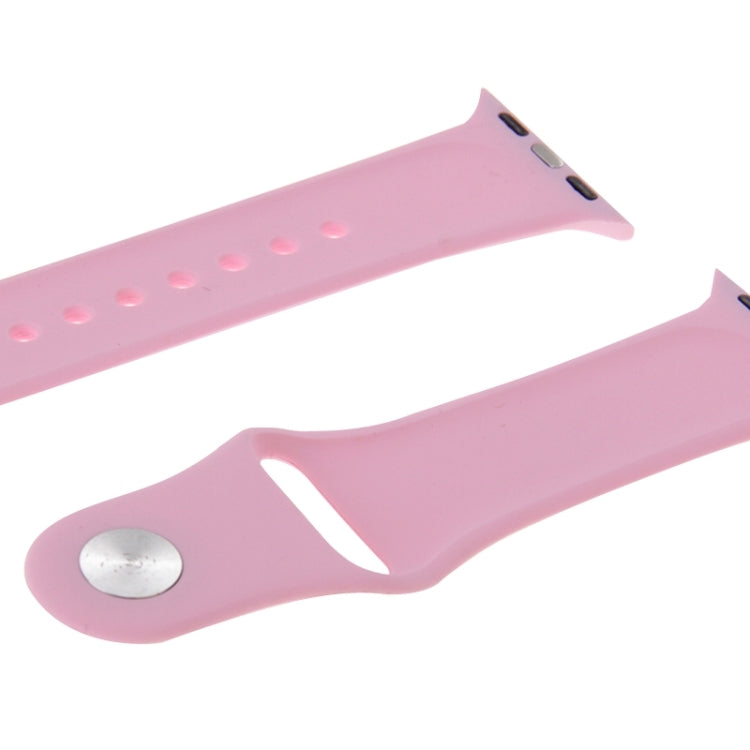 Lisslune | For Apple Watch Sport 38mm High-Performance Rubber Sport Band with Pin-and-Tuck Closure