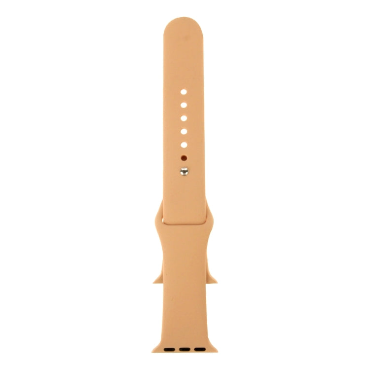 Lisslune | For Apple Watch Series 10 42mm / 9&8&7 41mm / SE 3&SE 2&6&SE&5&4 40mm / 3&2&1 38mm 3 in 1 rubber watch band with buckle (Khaki)
