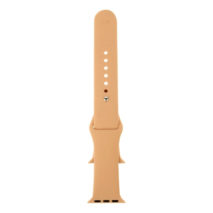 Lisslune | For Apple Watch Series 10 42mm / 9&8&7 41mm / SE 3&SE 2&6&SE&5&4 40mm / 3&2&1 38mm 3 in 1 rubber watch band with buckle (Khaki)