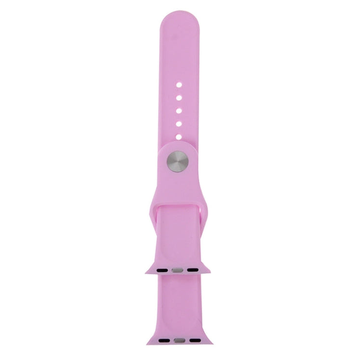 Lisslune | For Apple Watch Series 10 42mm / 9&8&7 41mm / SE 3&SE 2&6&SE&5&4 40mm / 3&2&1 38mm 3 in 1 rubber watch band with pin buckle (Purple)
