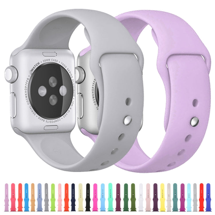 Lisslune | For Apple Watch Series 10 42mm / 9&8&7 41mm / SE 3&SE 2&6&SE&5&4 40mm / 3&2&1 38mm 3 in 1 Rubber Band with Pin Buckle (Pink)