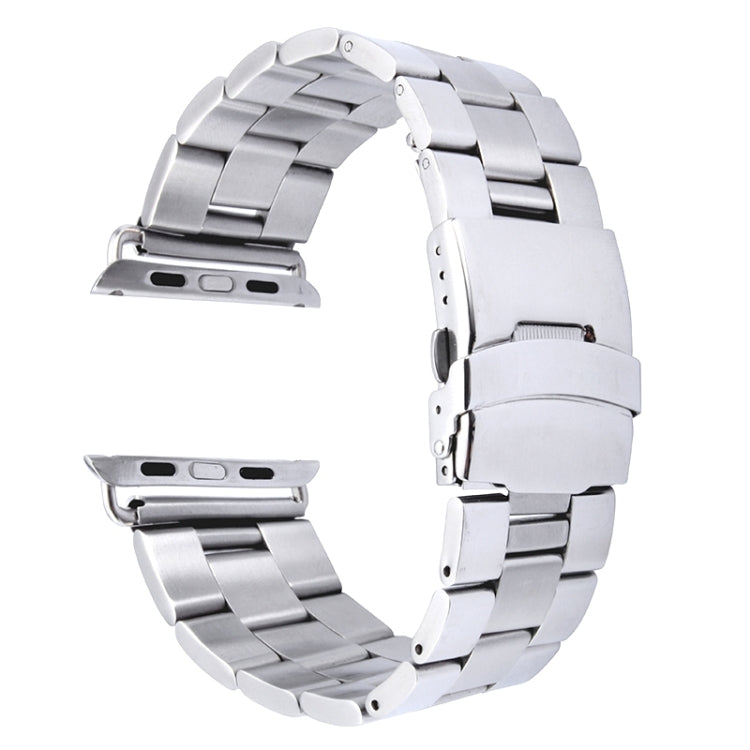 Lisslune | For Apple Watch 42mm Stainless Steel Classic Buckle Band