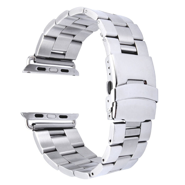 Lisslune | For Apple Watch 38mm Stainless Steel Classic Buckle Band