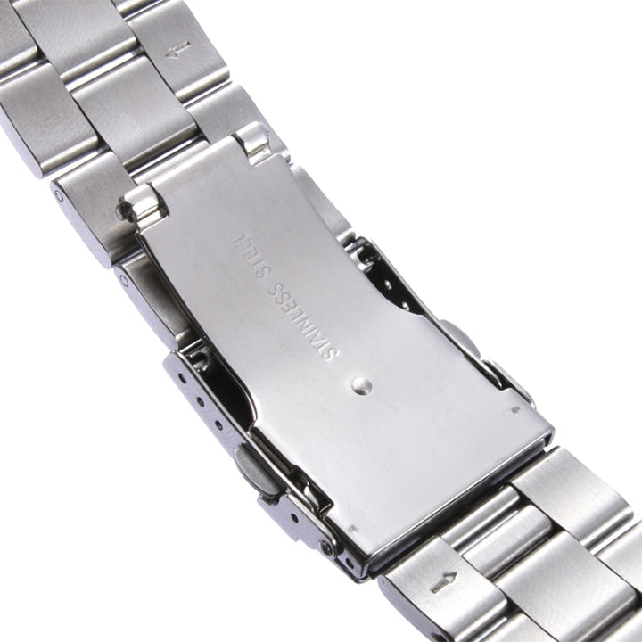Lisslune | For Apple Watch 38mm Stainless Steel Classic Buckle Band