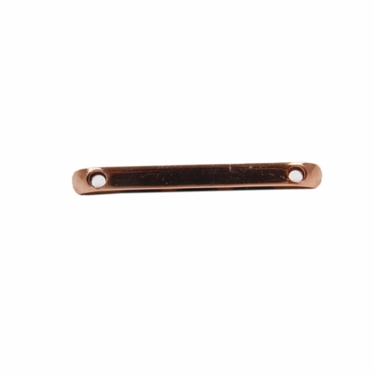 Lisslune | For Apple Watch 38 / 40 / 41mm Metal band connector Metal clasp, Pair (Rose gold)
