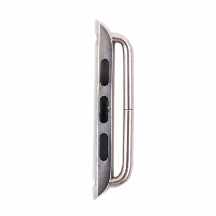 Lisslune | For Apple Watch 42 / 44 / 45mm Metal band connector Metal clasp, Pair(Silver)