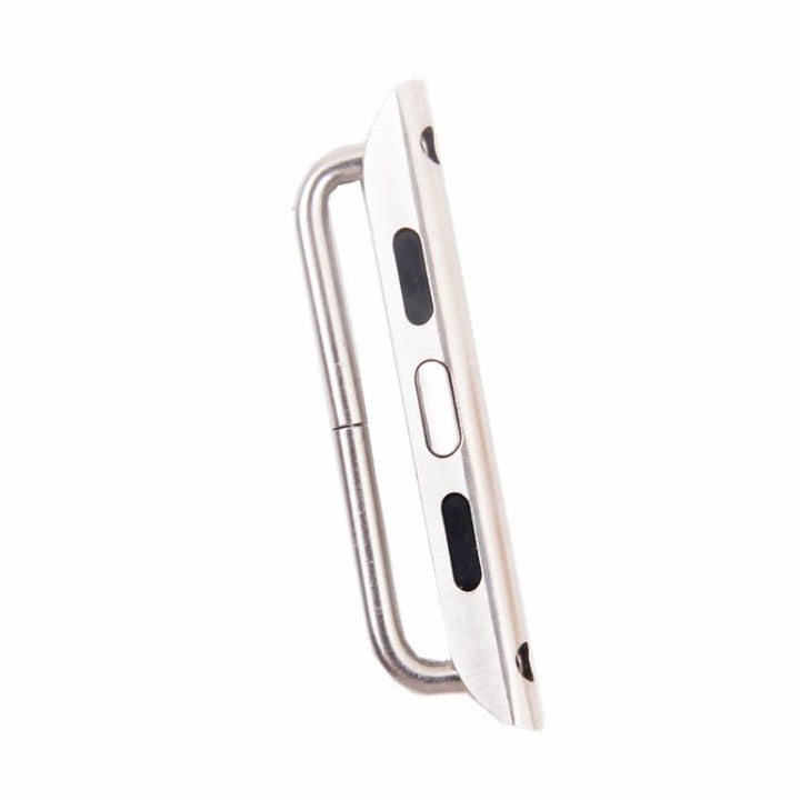 Lisslune | For Apple Watch 42 / 44 / 45mm Metal band connector Metal clasp, Pair(Silver)