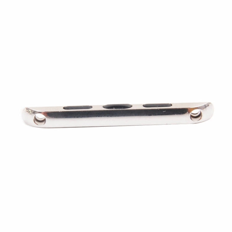 Lisslune | For Apple Watch 42 / 44 / 45mm Metal band connector Metal clasp, Pair(Silver)