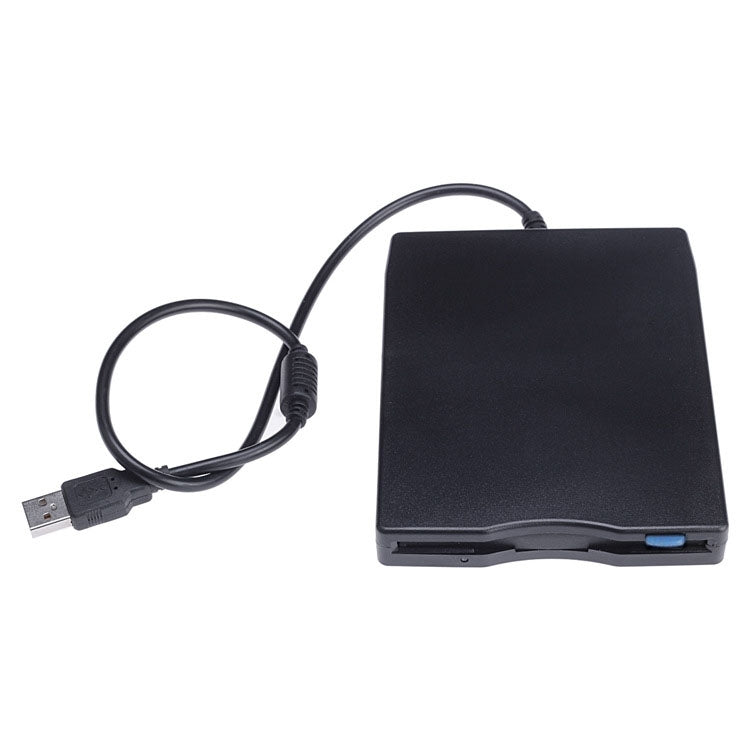 Lisslune | USB portable floppy disk drive, USB external floppy disk drive (Black)
