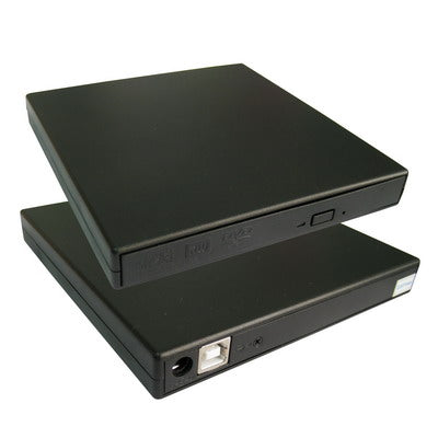 Lisslune | USB Slim Portable Optical Drive (DVD-RW)(Black)