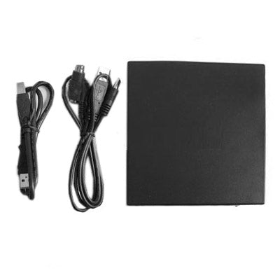 Lisslune | USB Slim Portable Optical Drive (DVD-RW)(Black)