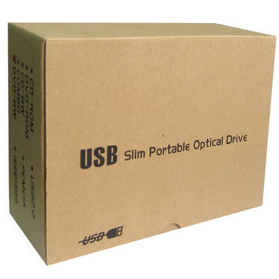Lisslune | USB Slim Portable Optical Drive (DVD-RW)(Black)