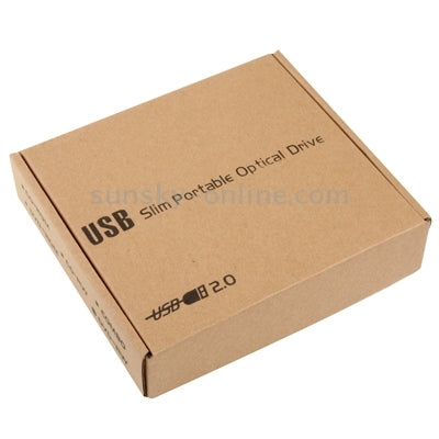 Lisslune | Laptop USB 2.0 Slim Portable Optical DVD / CD Writable Drive (SATA)