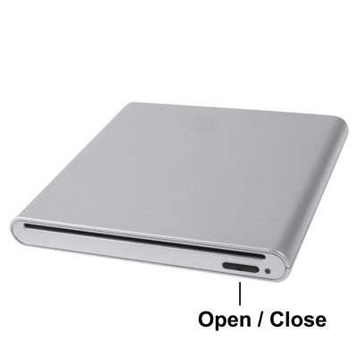 Lisslune | USB 2.0 Slim Aluminum Alloy Portable Slot-in External DVD-RW Drive, Plug and Play