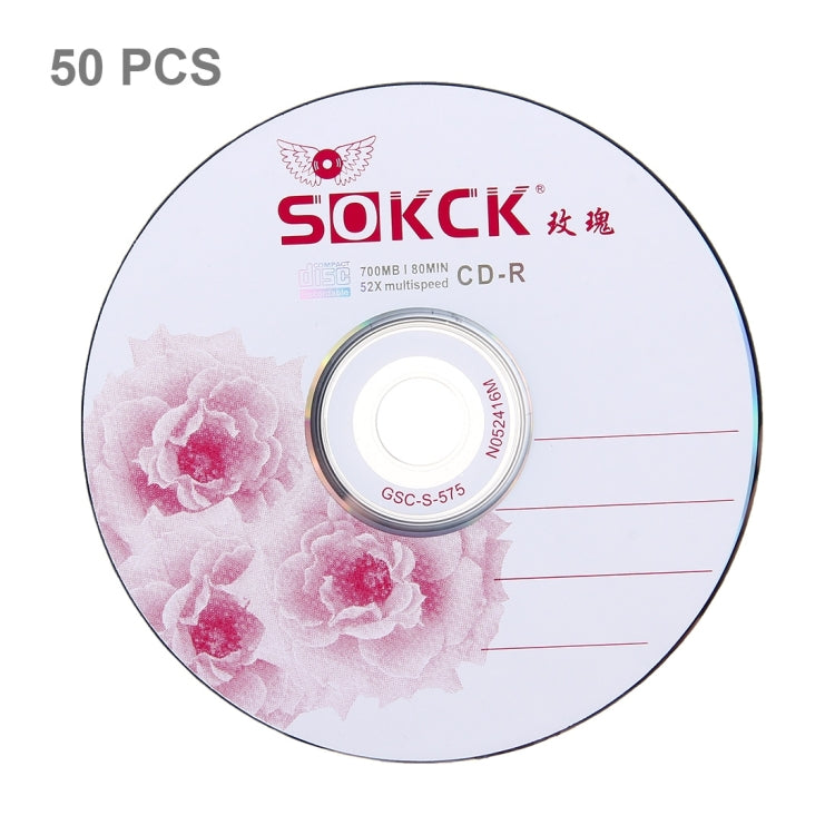 Lisslune | 12cm Blank CD-R, 730MB/80mins, 50 pieces in a package, the price is for 50 pieces