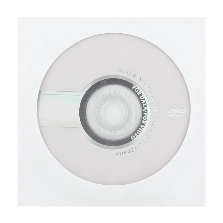 Lisslune | 12cm Blank DVD-R, 4.7GB/120 Minutes, Pack of 50