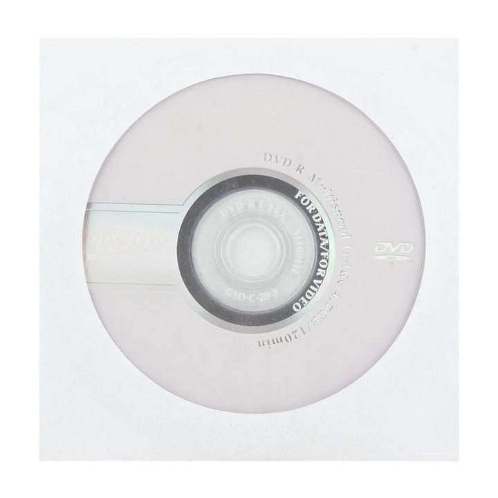 Lisslune | 12cm Blank DVD-R, 4.7GB/120 Minutes, Pack of 50