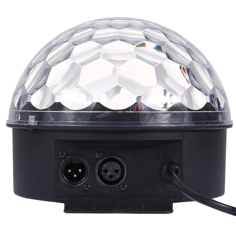 Lisslune | Digital LED RGB Crystal Magic Ball Stage Effect Light, DMX Party Disco DJ Bar Colored Pattern Lighting