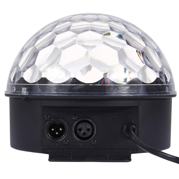 Lisslune | Digital LED RGB Crystal Magic Ball Stage Effect Light, DMX Party Disco DJ Bar Colored Pattern Lighting